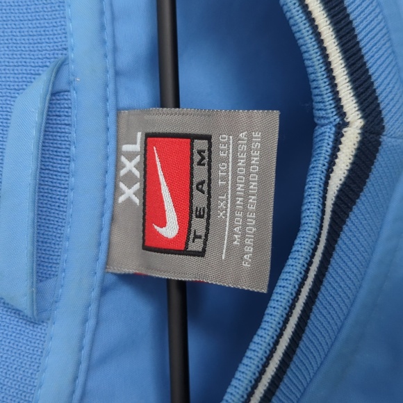 Men's Nike UNC Tar Heels Pullover Windbreaker w/ Side Zipper XXL - Picture 2 of 6